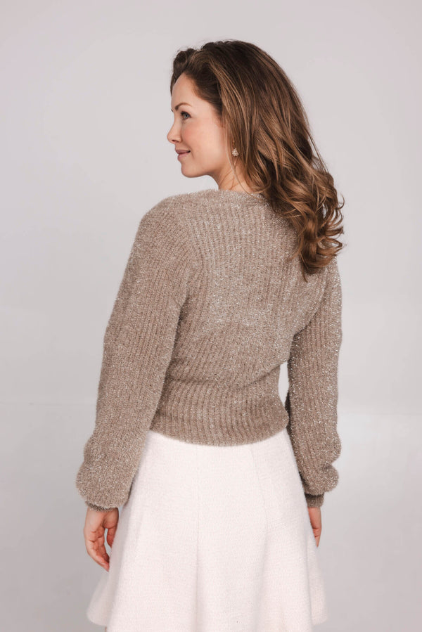 Liselot Cardigan - Taupe
