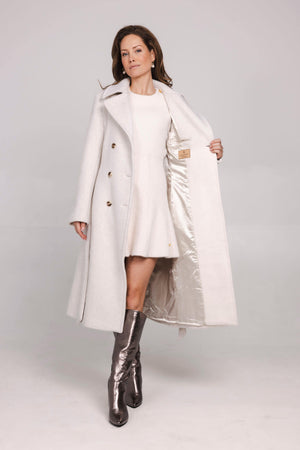 Demi Coat - Off White