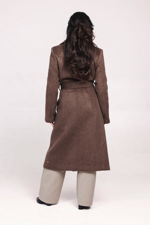 Demi Coat - Chocolate