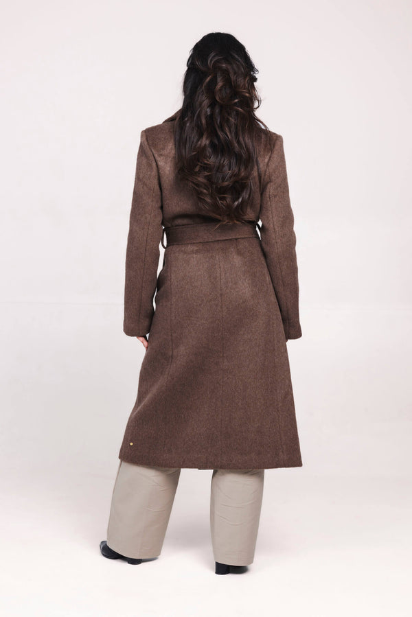Demi Coat - Chocolate