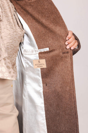 Demi Coat - Chocolate