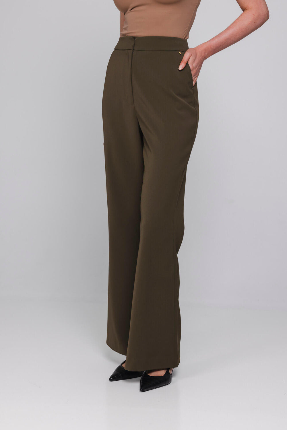 Nora Pants | Moss Green