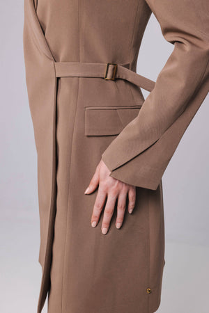 Alixia Dress | Mocha