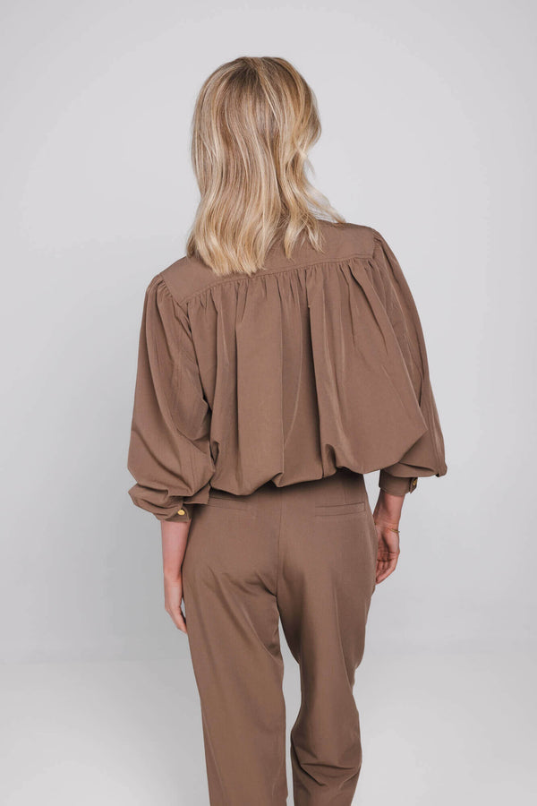 Elira Blouse | Mocha