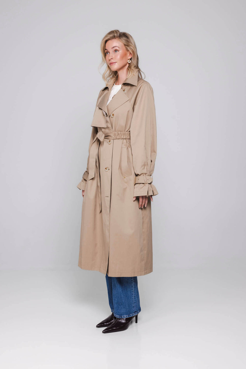 Anela Coat | Sand