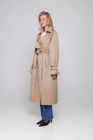 Anela Coat | Sand
