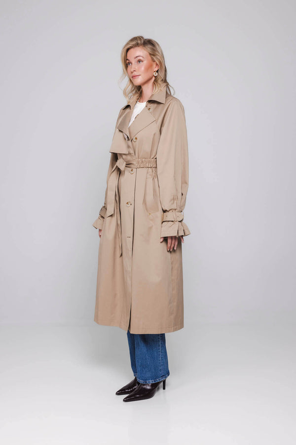 Anela Coat | Sand