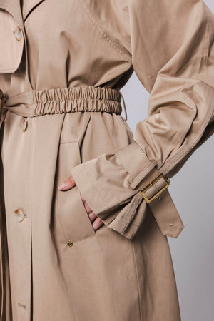 Anela Coat | Sand