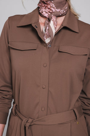 Cira Jumpsuit | Mocha