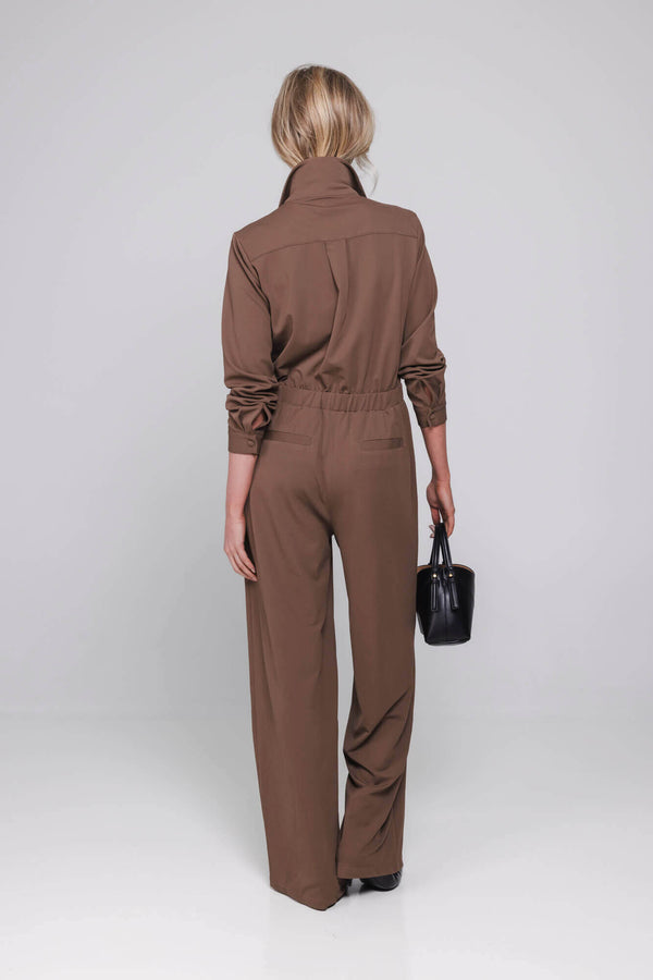 Cira Jumpsuit | Mocha