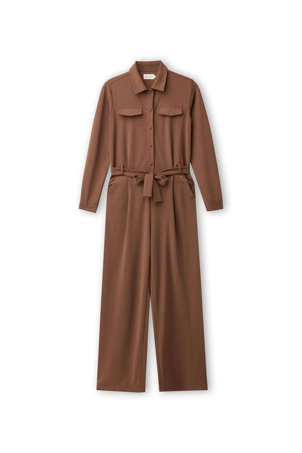 Cira Jumpsuit | Mocha