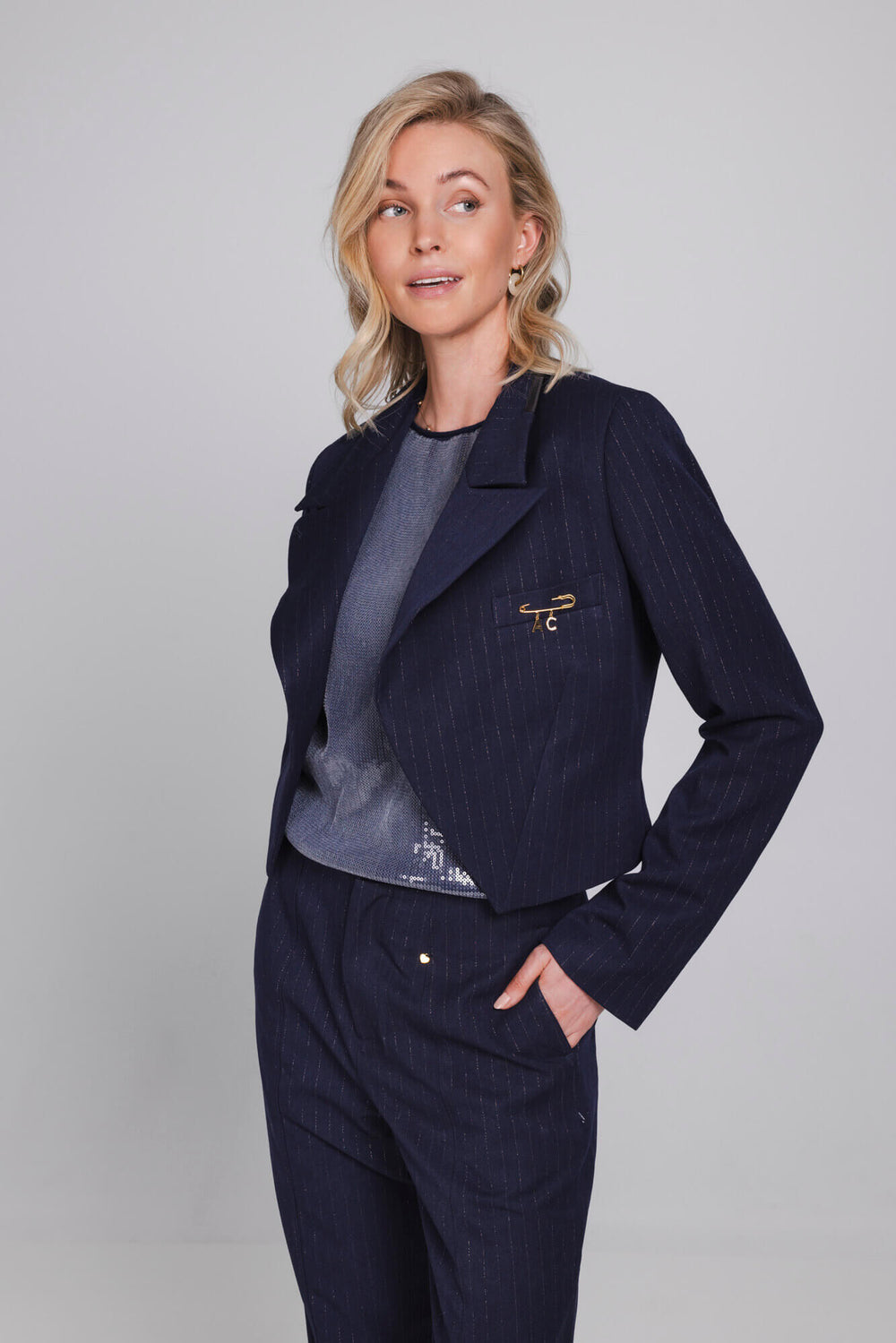 Ismena Blazer | Midnight Blue
