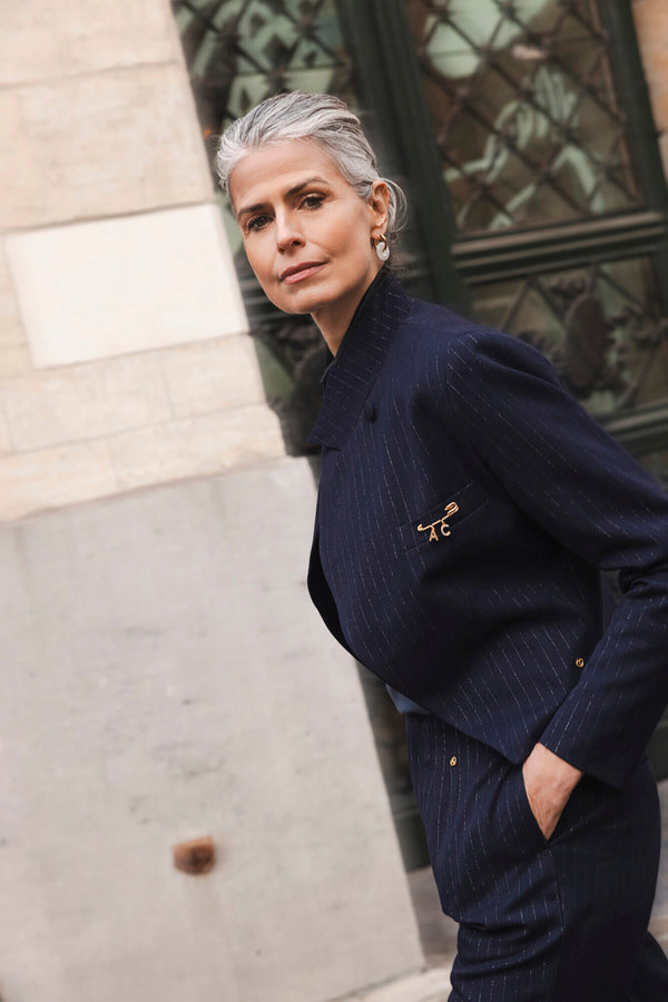 Ismena Blazer | Midnight Blue