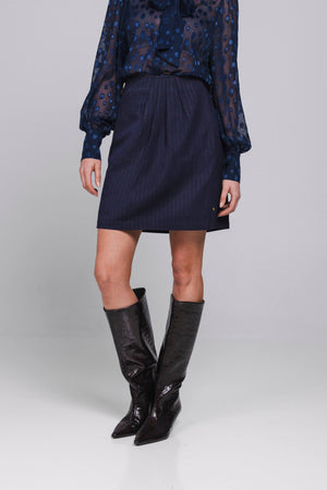 Ivette Skirt | Midnight Blue