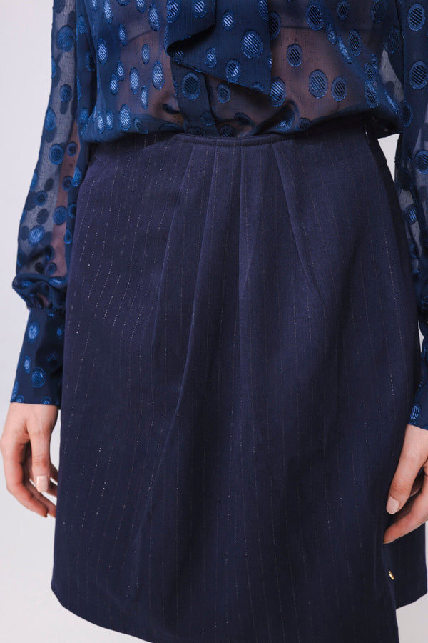 Ivette Skirt | Midnight Blue