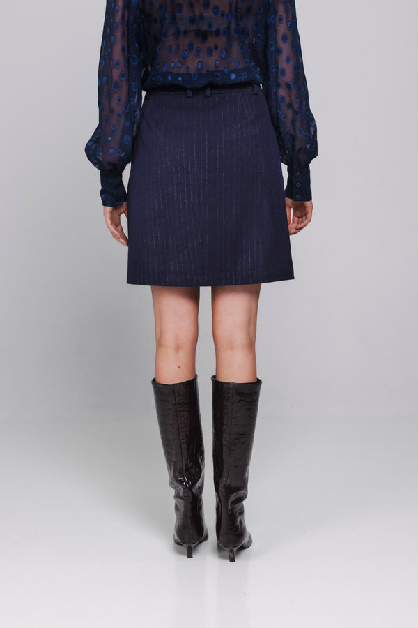 Ivette Skirt | Midnight Blue
