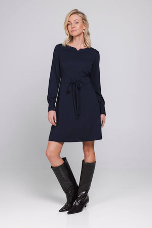 Lavina Dress | Midnight Blue
