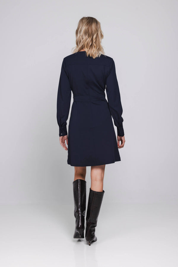 Lavina Dress | Midnight Blue