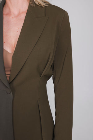 Samira Blazer | Moss Green