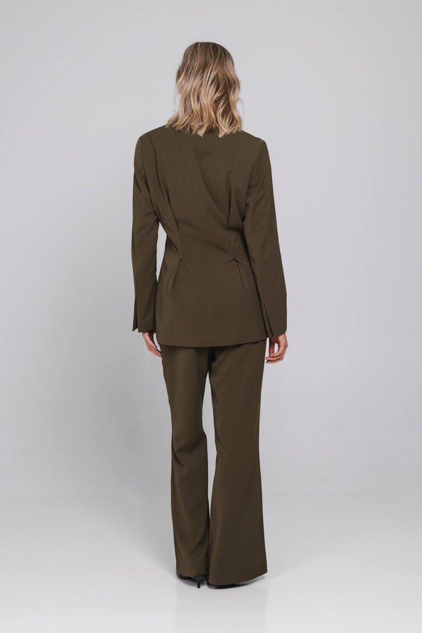 Samira Blazer | Moss Green