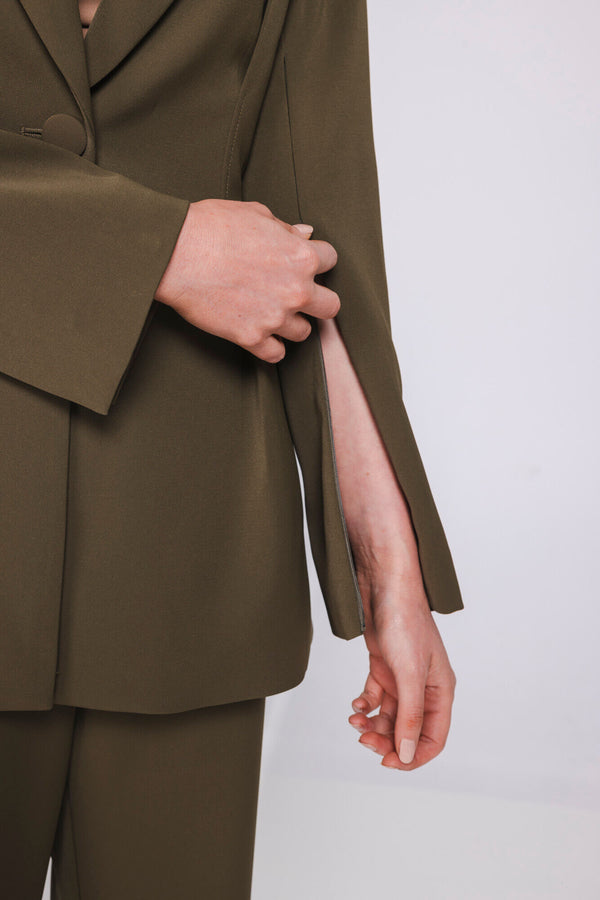 Samira Blazer | Moss Green