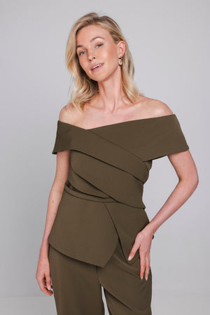 Tessa Top | Moss Green