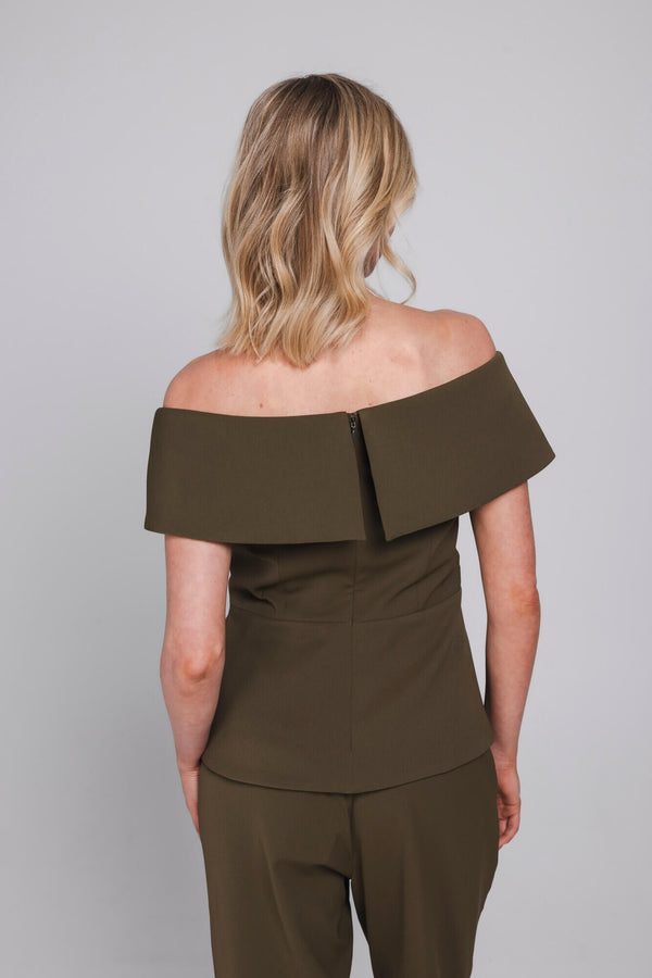 Tessa Top | Moss Green