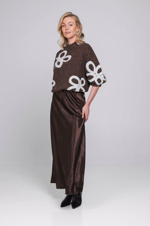 Liona Knit | Deep Cocoa