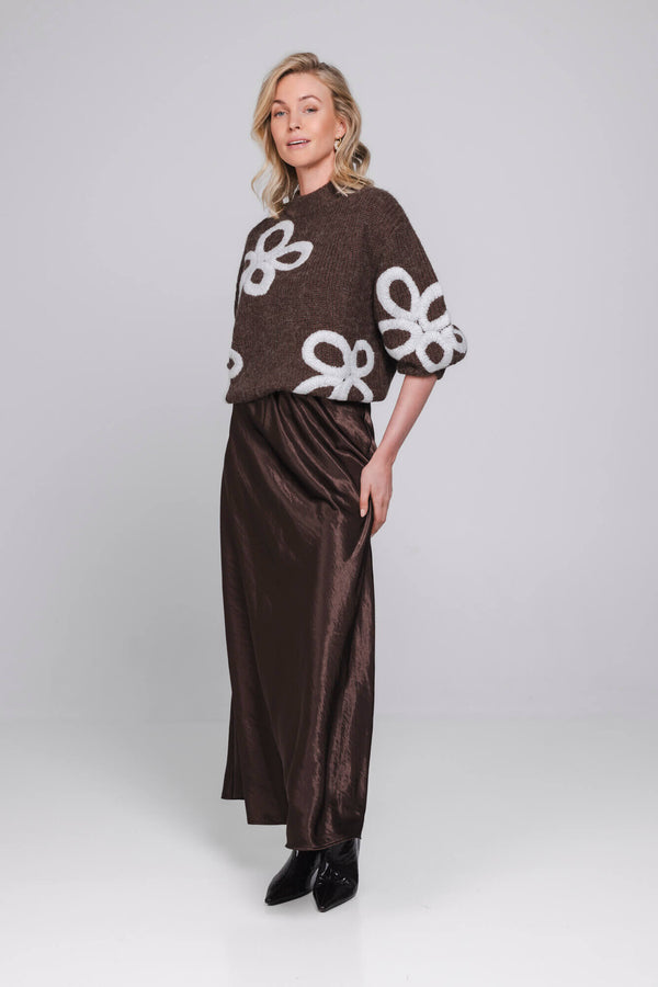 Liona Knit | Deep Cocoa