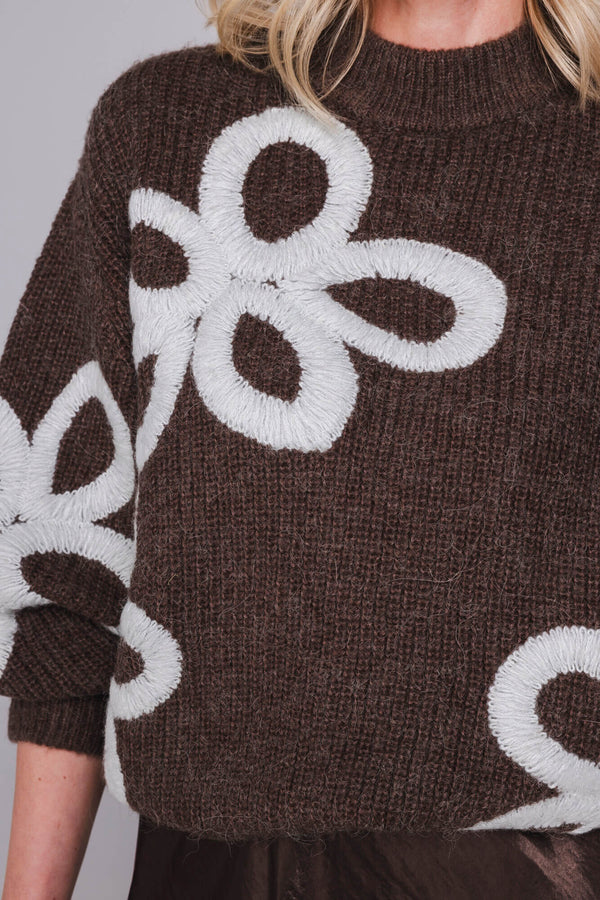 Liona Knit | Deep Cocoa