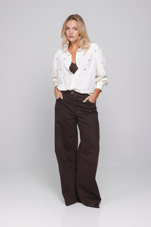 Rosela Blouse | Winter White
