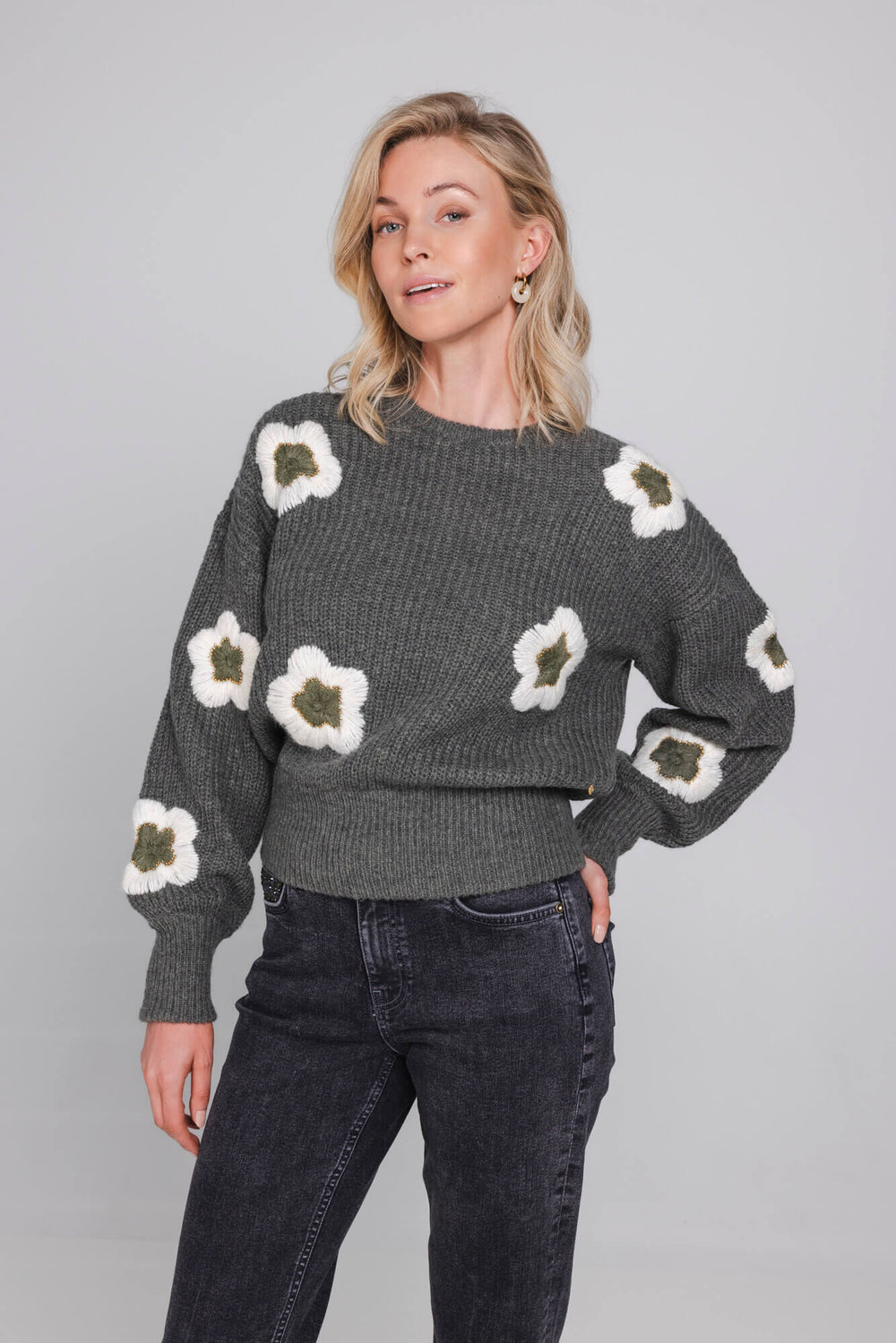 Rose Knit | Moss Green