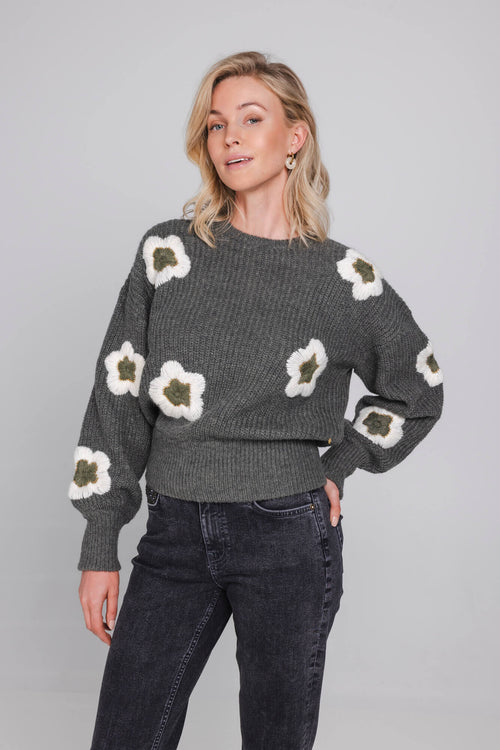Rose Knit | Moss Green