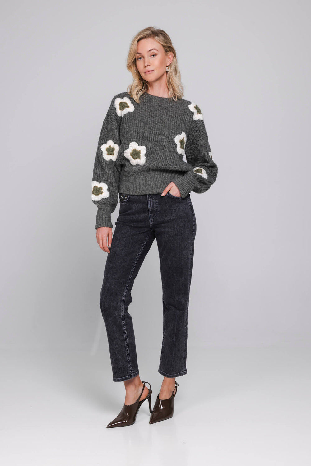 Rose Knit | Moss Green