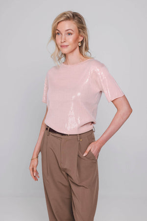 Lune Top | Misty Rose
