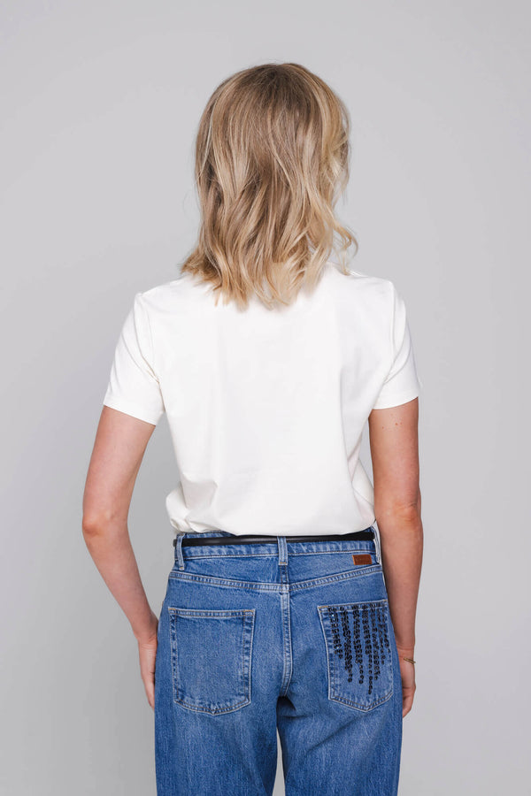 Evelin T-Shirt | Winter White
