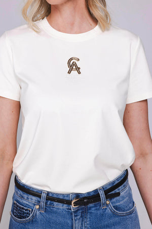 Evelin T-Shirt | Winter White