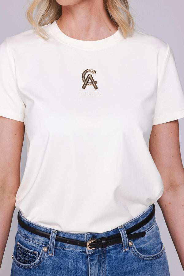 Evelin T-Shirt | Winter White