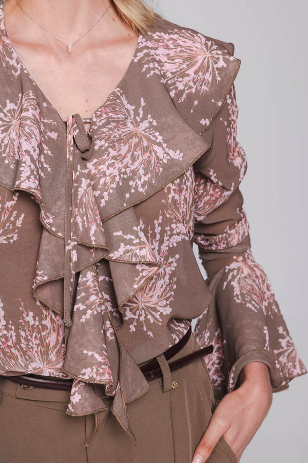 Edine Top | Mocha Rose