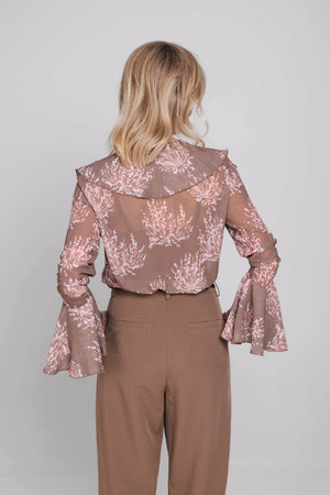 Edine Top | Mocha Rose