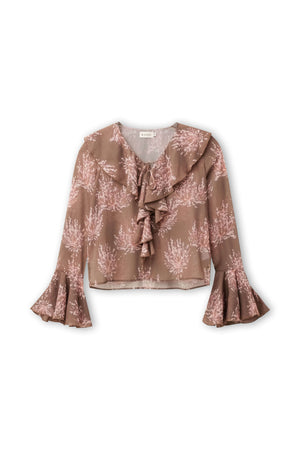 Edine Top | Mocha Rose