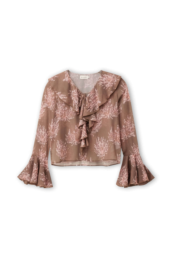 Edine Top | Mocha Rose