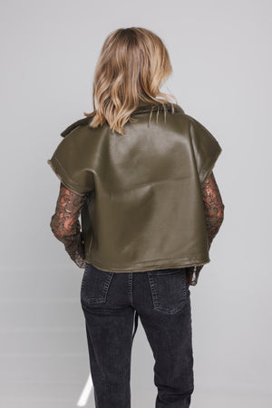 Verina Gilet | Moss Green