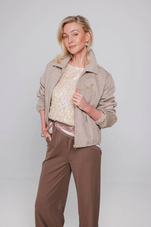 Amalia Jacket | Sand