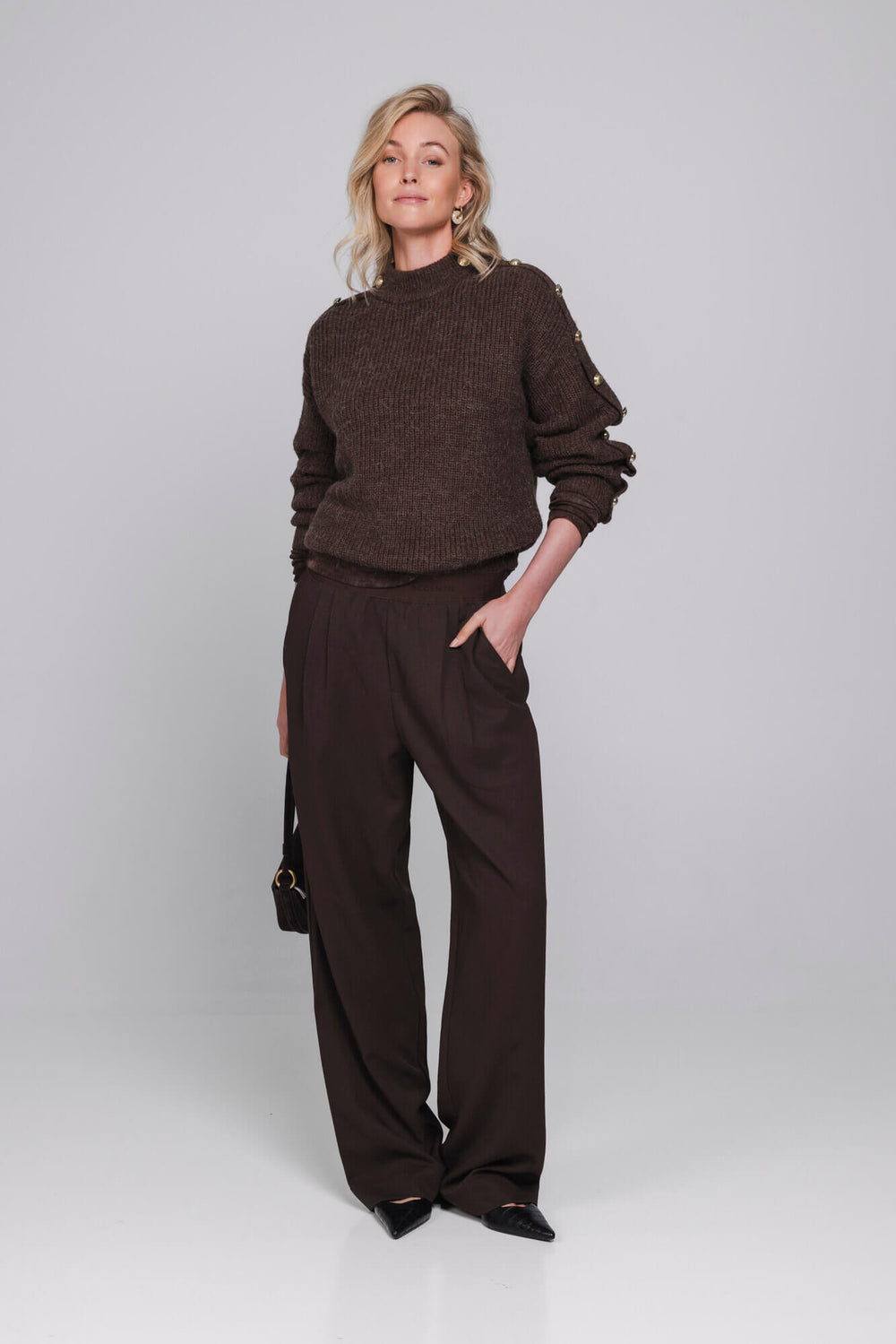 Pam Pants | Deep Cocoa