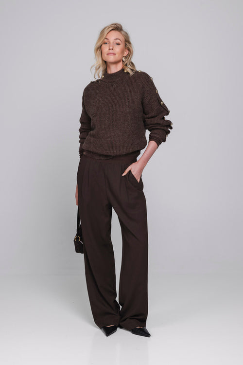 Pam Pants | Deep Cocoa