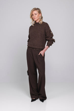 Pam Pants | Deep Cocoa