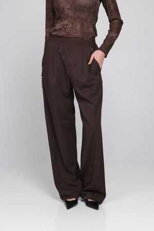Pam Pants | Deep Cocoa