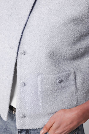 Jula Jacket | Blue Frost