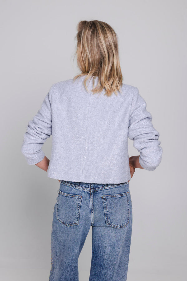 Jula Jacket | Blue Frost